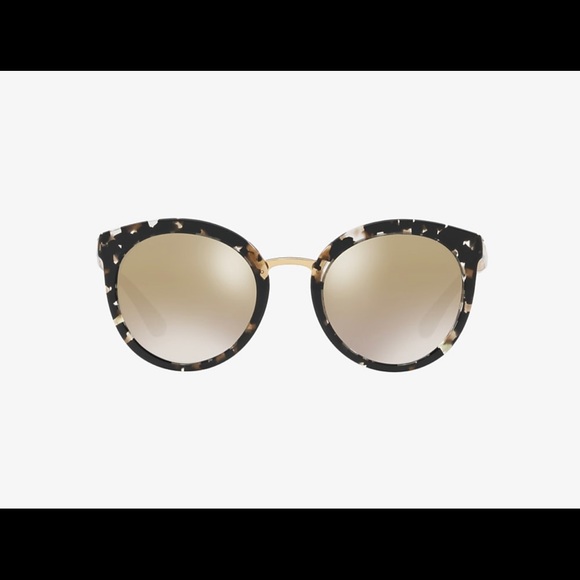 NEW IN BOX DARK TORTOISE DOLCE&GABBANA SUNGLASSES WITH BROWN GRADIENT FLASH LENS - Picture 2 of 3